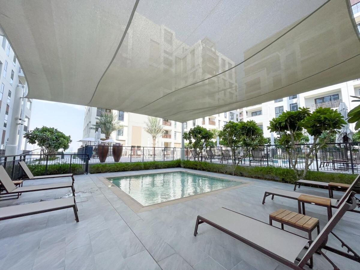 Elegant 4-Bedroom Apartment Perfect For Families In Dubai Creek Harbour 외부 사진