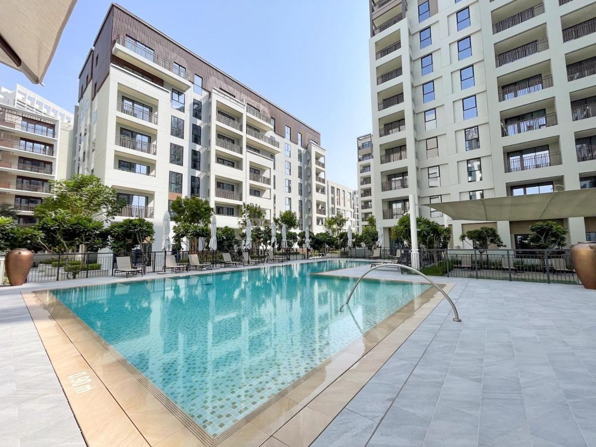 Elegant 4-Bedroom Apartment Perfect For Families In Dubai Creek Harbour 외부 사진