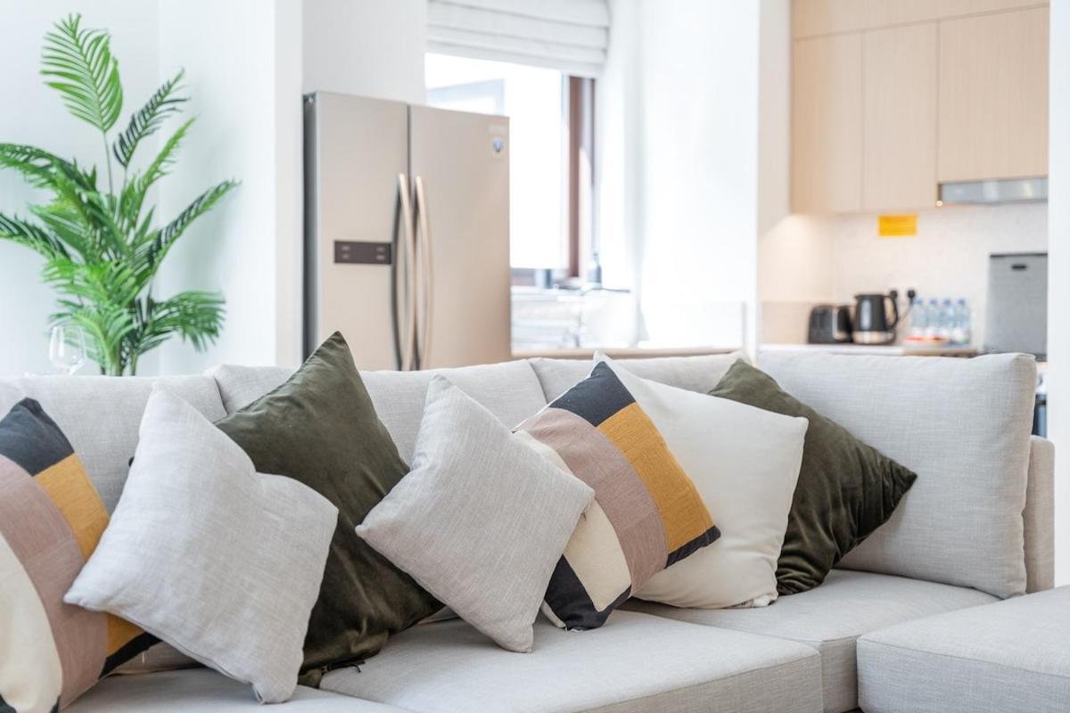 Elegant 4-Bedroom Apartment Perfect For Families In Dubai Creek Harbour 외부 사진